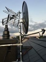 Montaż instalacja regulacja anteny staelitarnej anteny naziemnej DVB-T